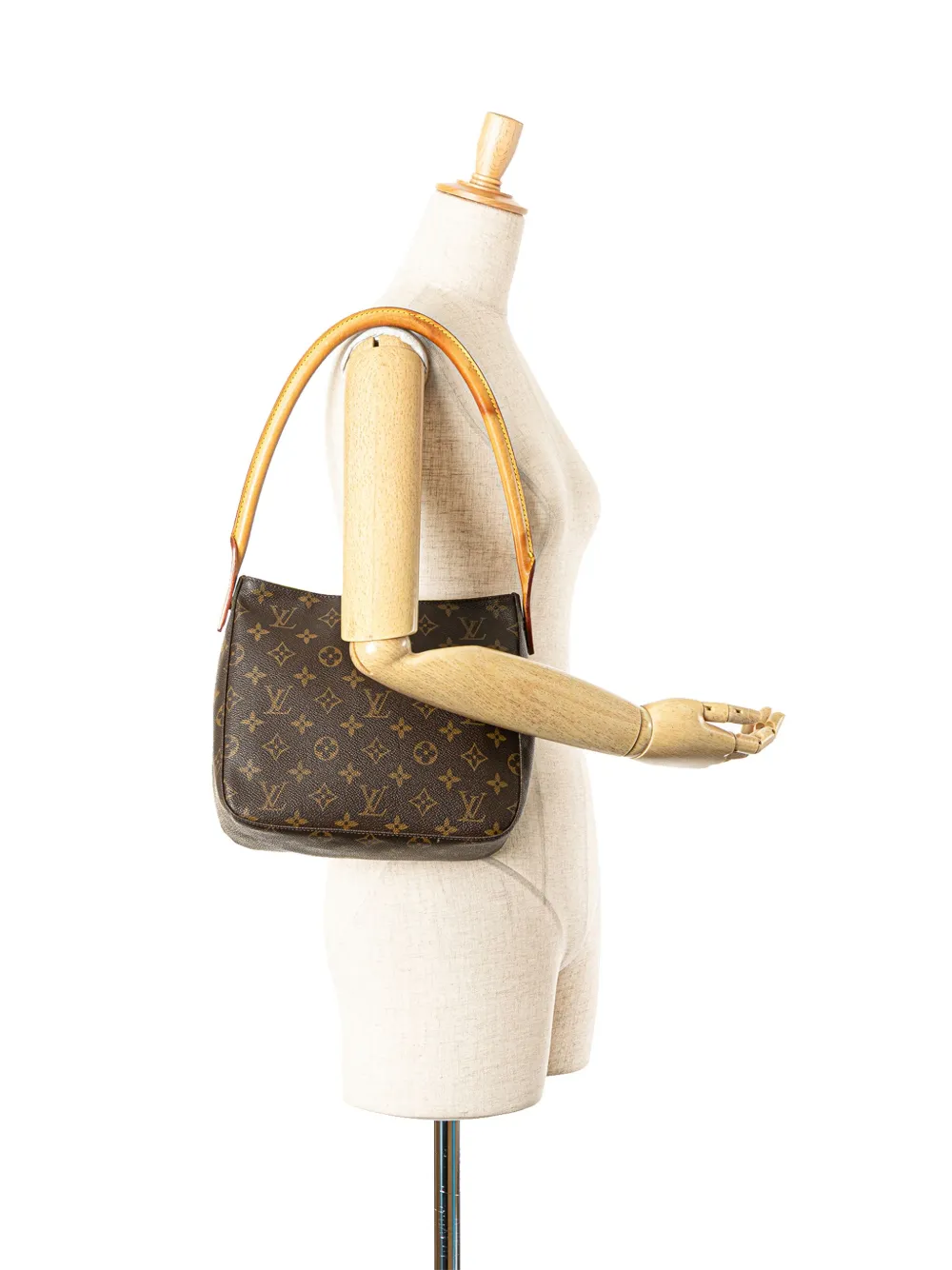 Louis Vuitton Pre-Owned 2001 Monogram Looping MM shoulder bag | Pre-owned | Image 2
