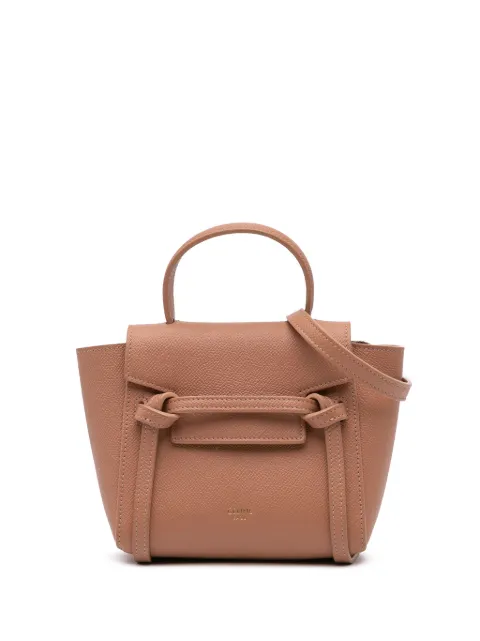 Céline Pre-Owned 2020 Pico Grained Calfskin Belt Bag satchel