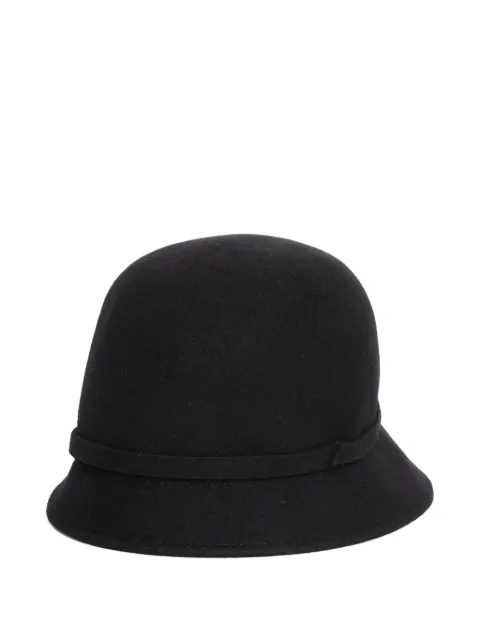 Sarah Chofakian Gold Leaf wool hat