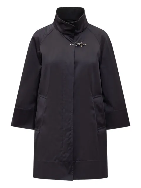Fay high-neck oversized jacket