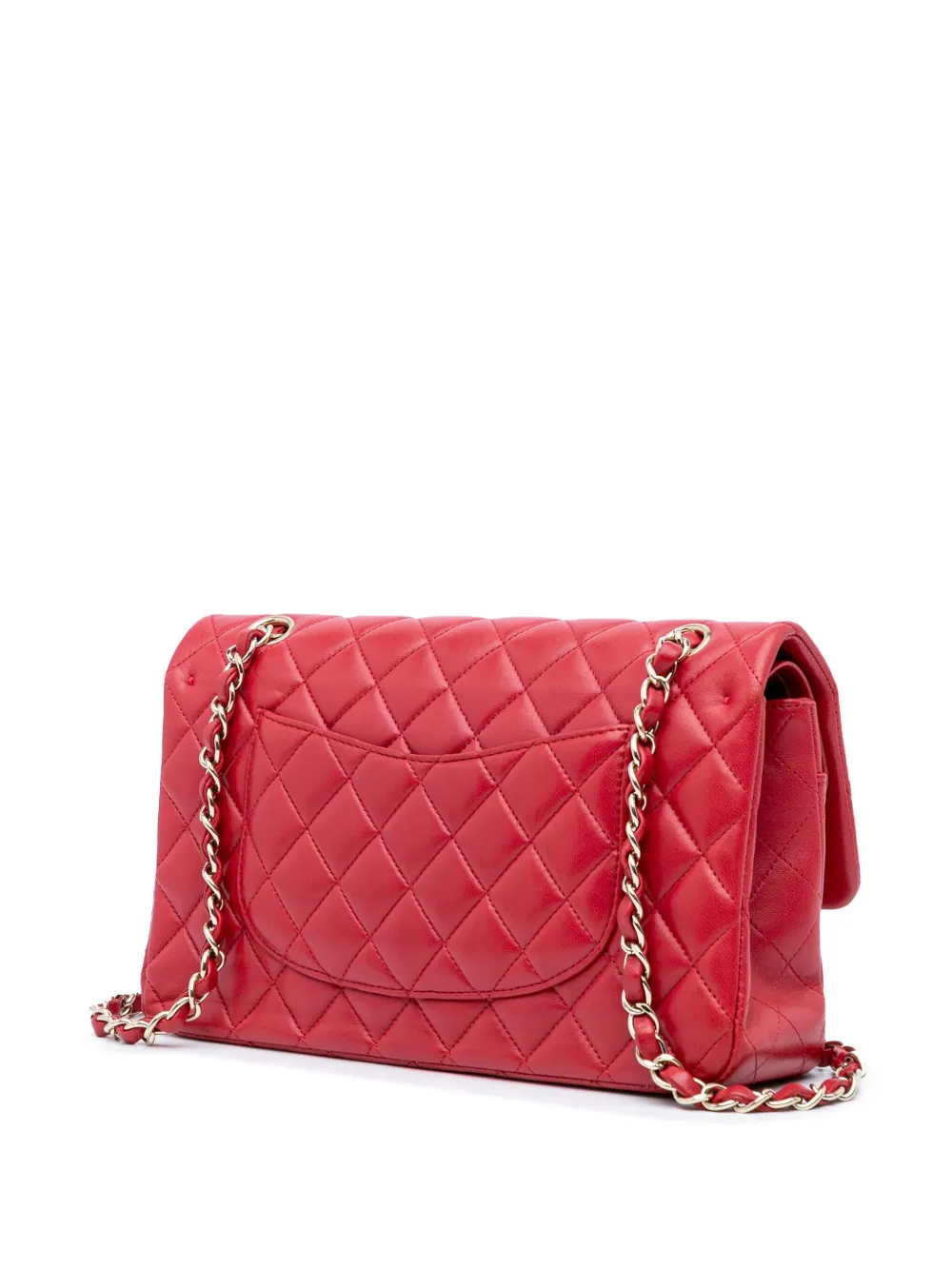 CHANEL Pre-Owned 2016-2017 Medium Classic Lambskin Double Flap shoulder bag | Pre-Owned | Image 2
