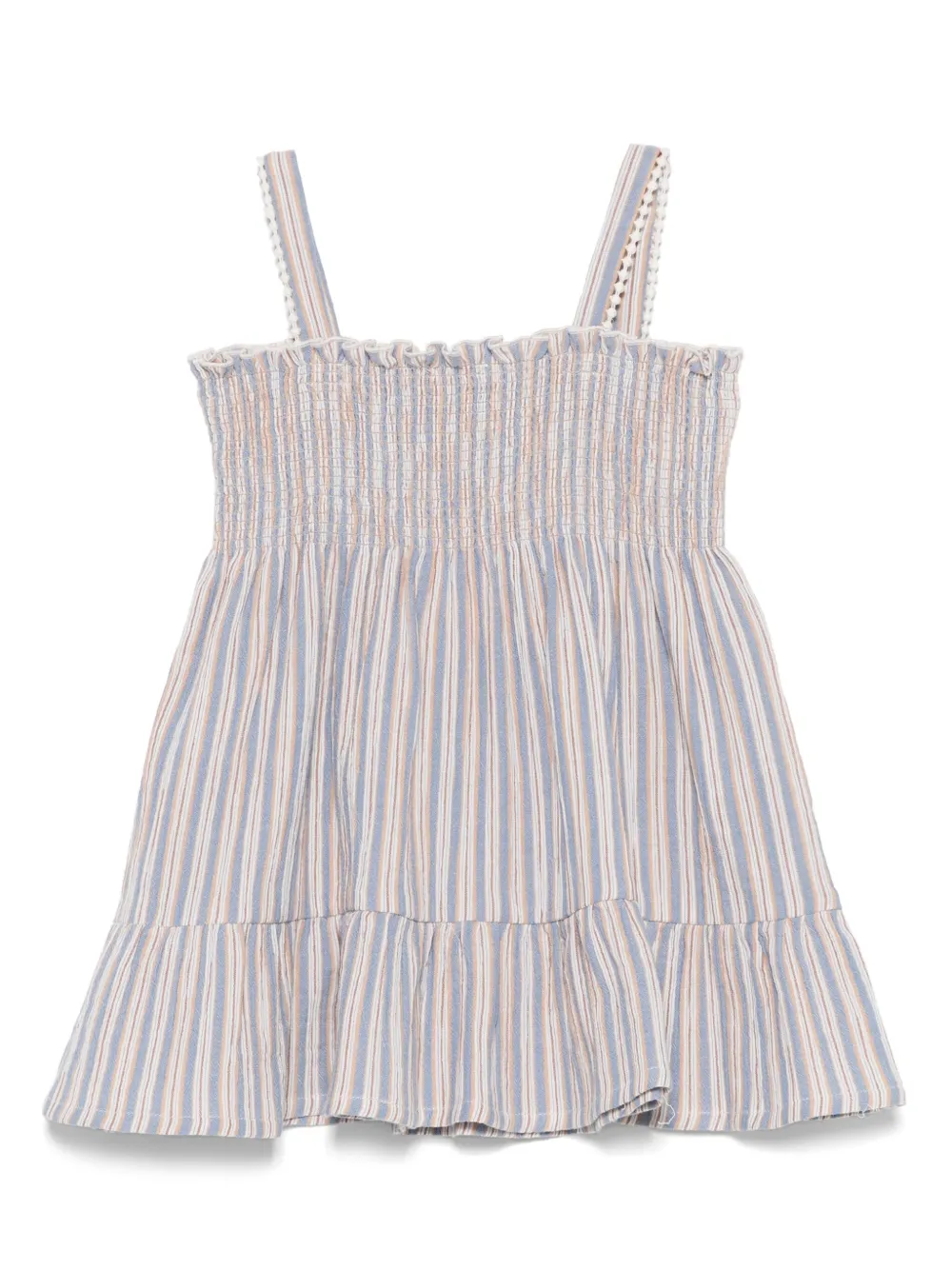 LARANJINHA Gestreepte jurk - Blauw