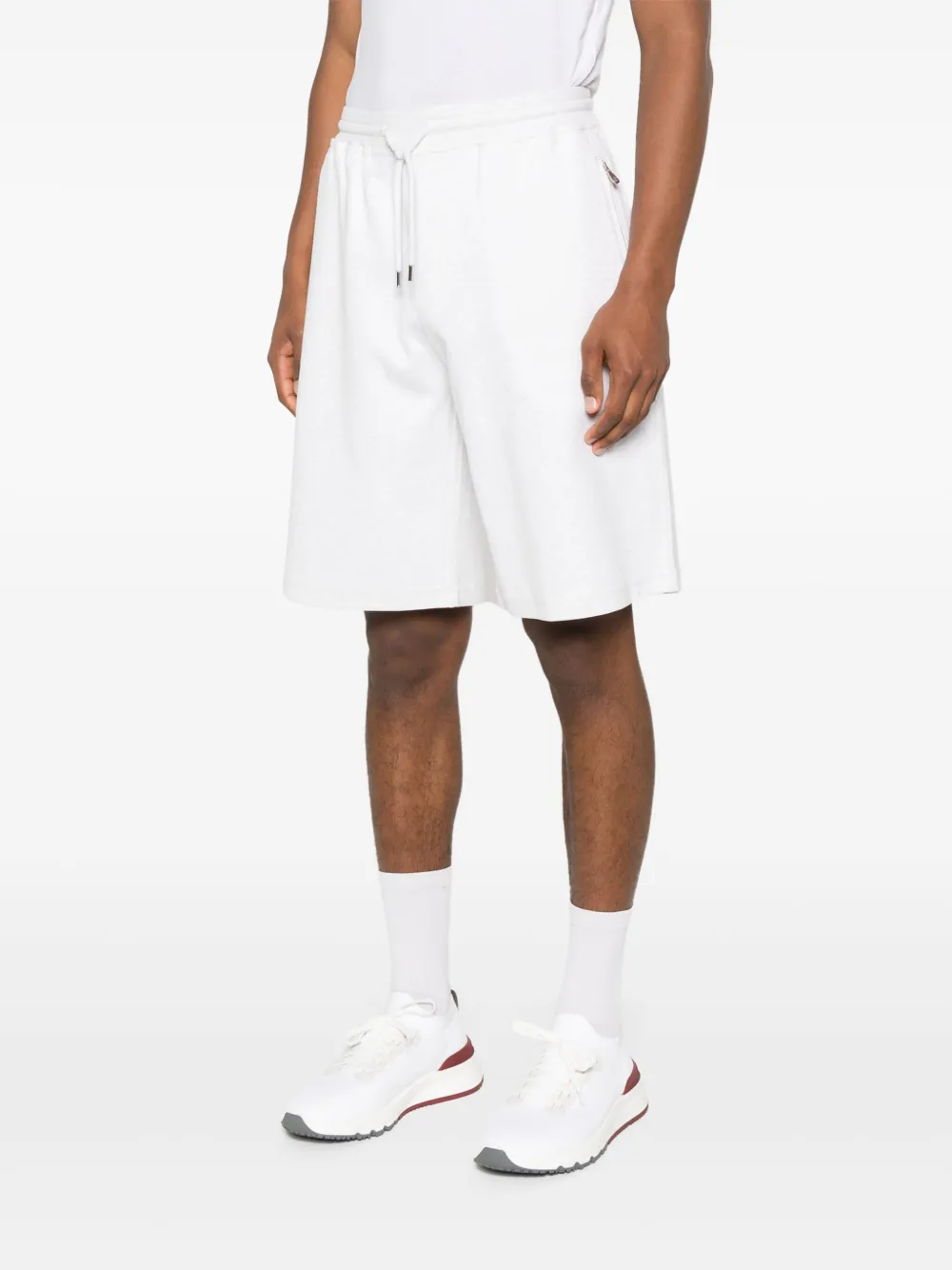 Brunello Cucinelli Katoenen shorts Beige