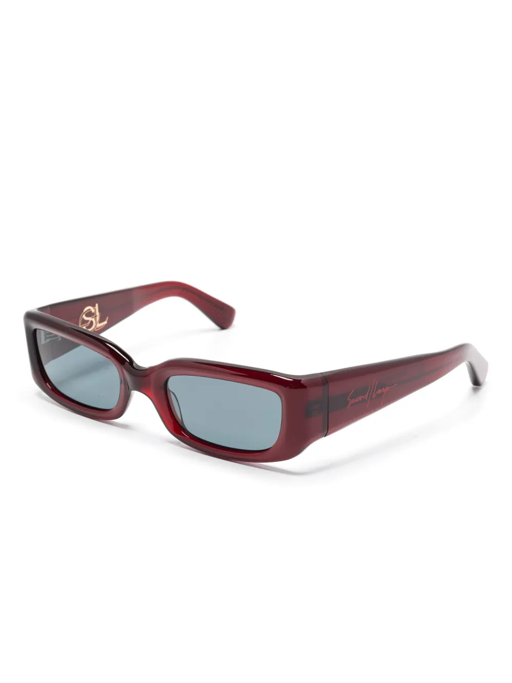Second/Layer rectangle-frame sunglasses | Image 2
