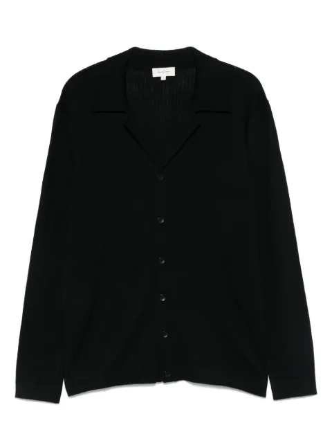 Second/Layer virgin wool cardigan