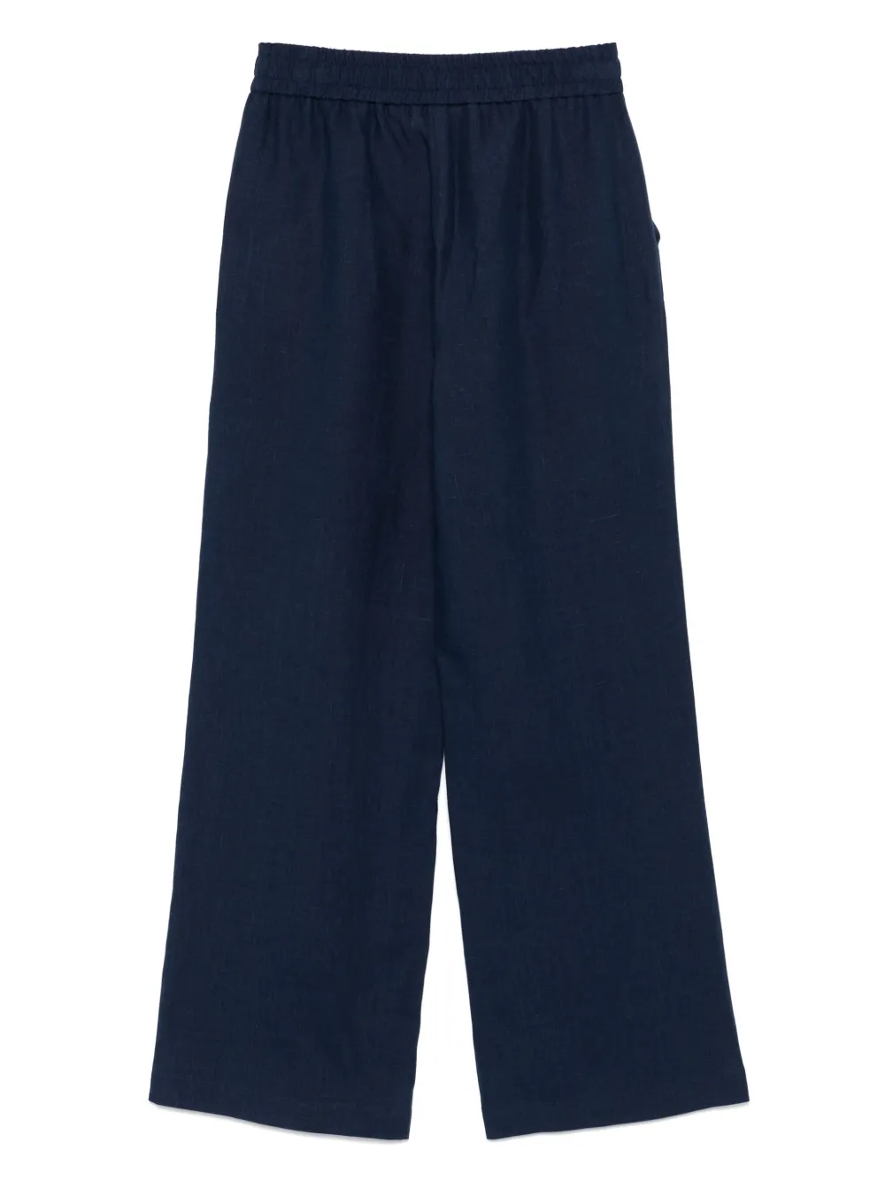 Le Tricot Perugia Linnen broek - Blauw