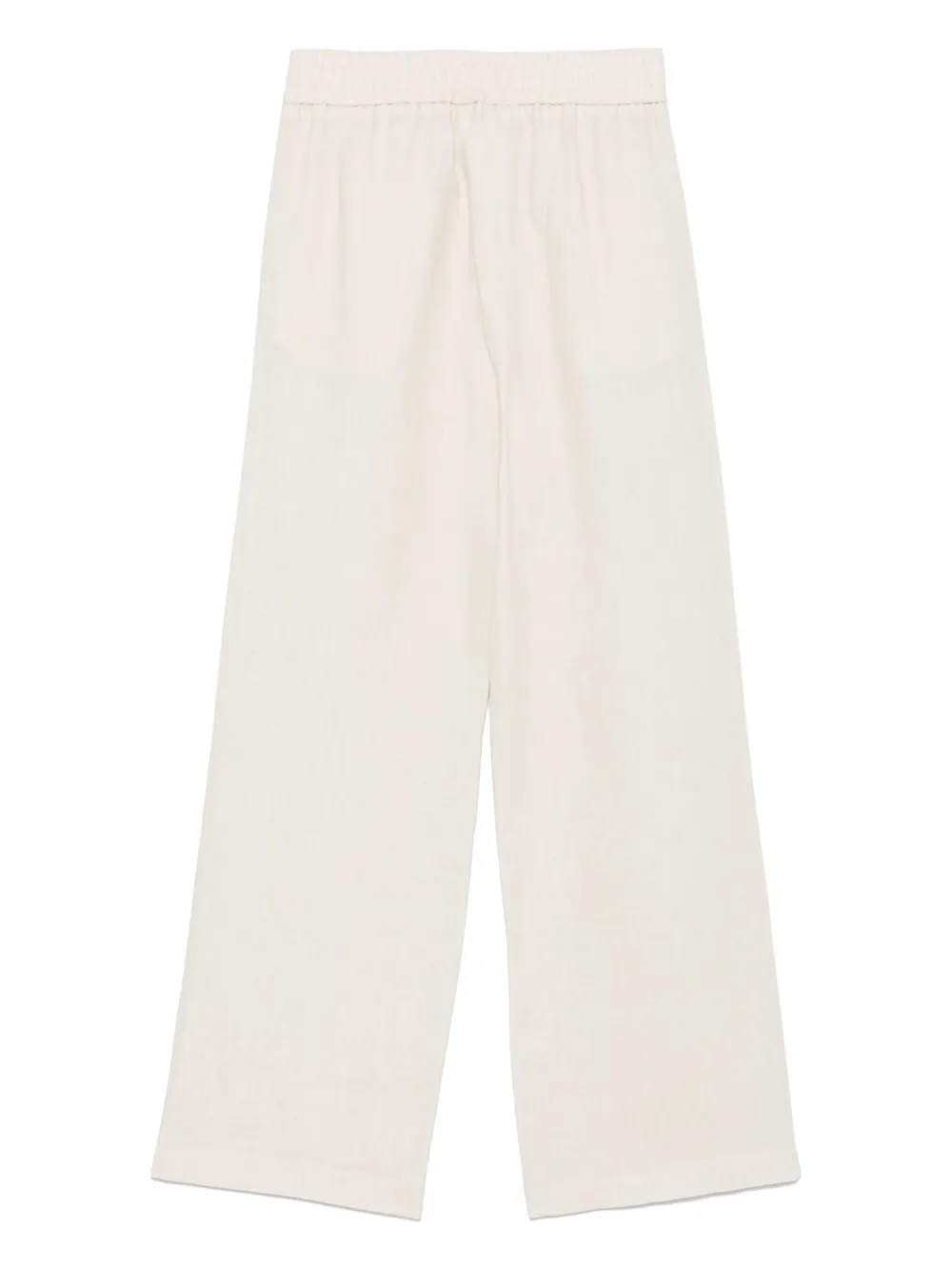 Le Tricot Perugia linen trousers - Beige