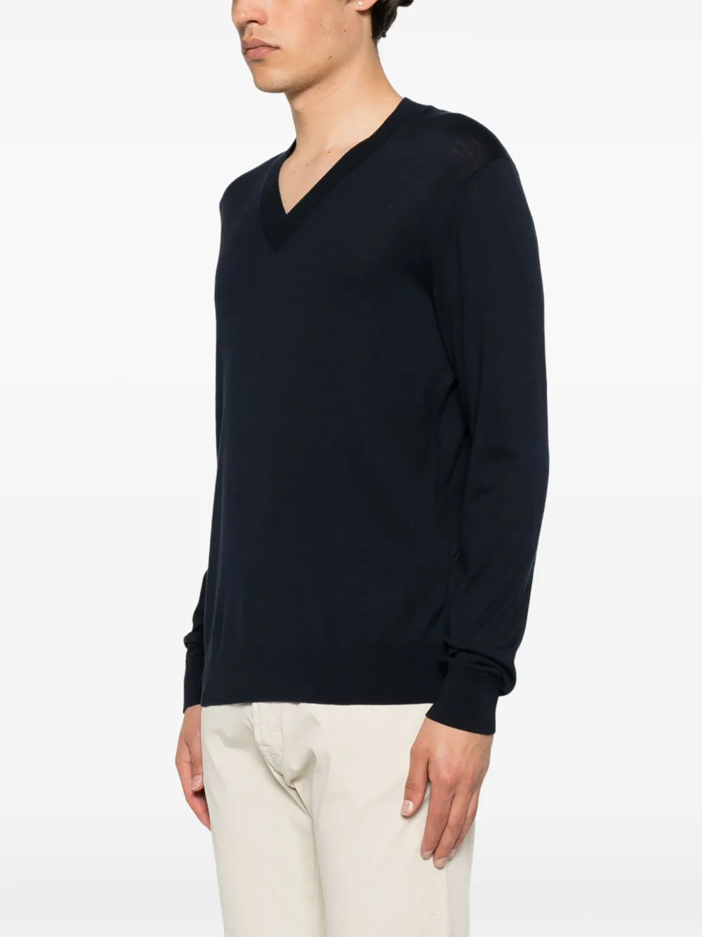 Shop Paolo Pecora Silk-blend Jumper
