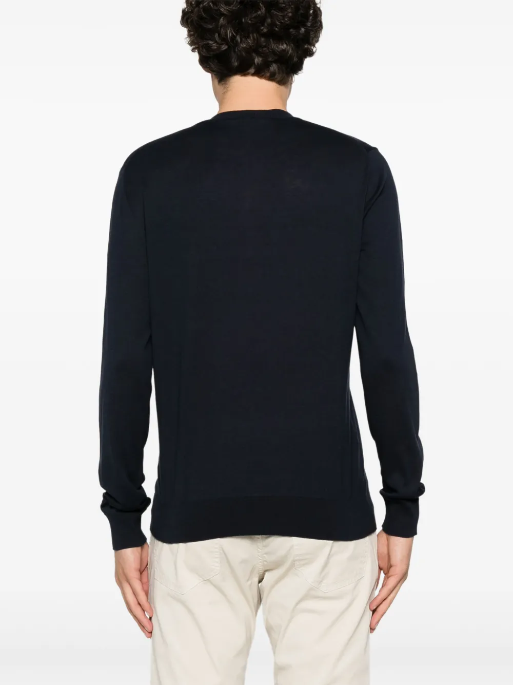 Shop Paolo Pecora Silk-blend Jumper