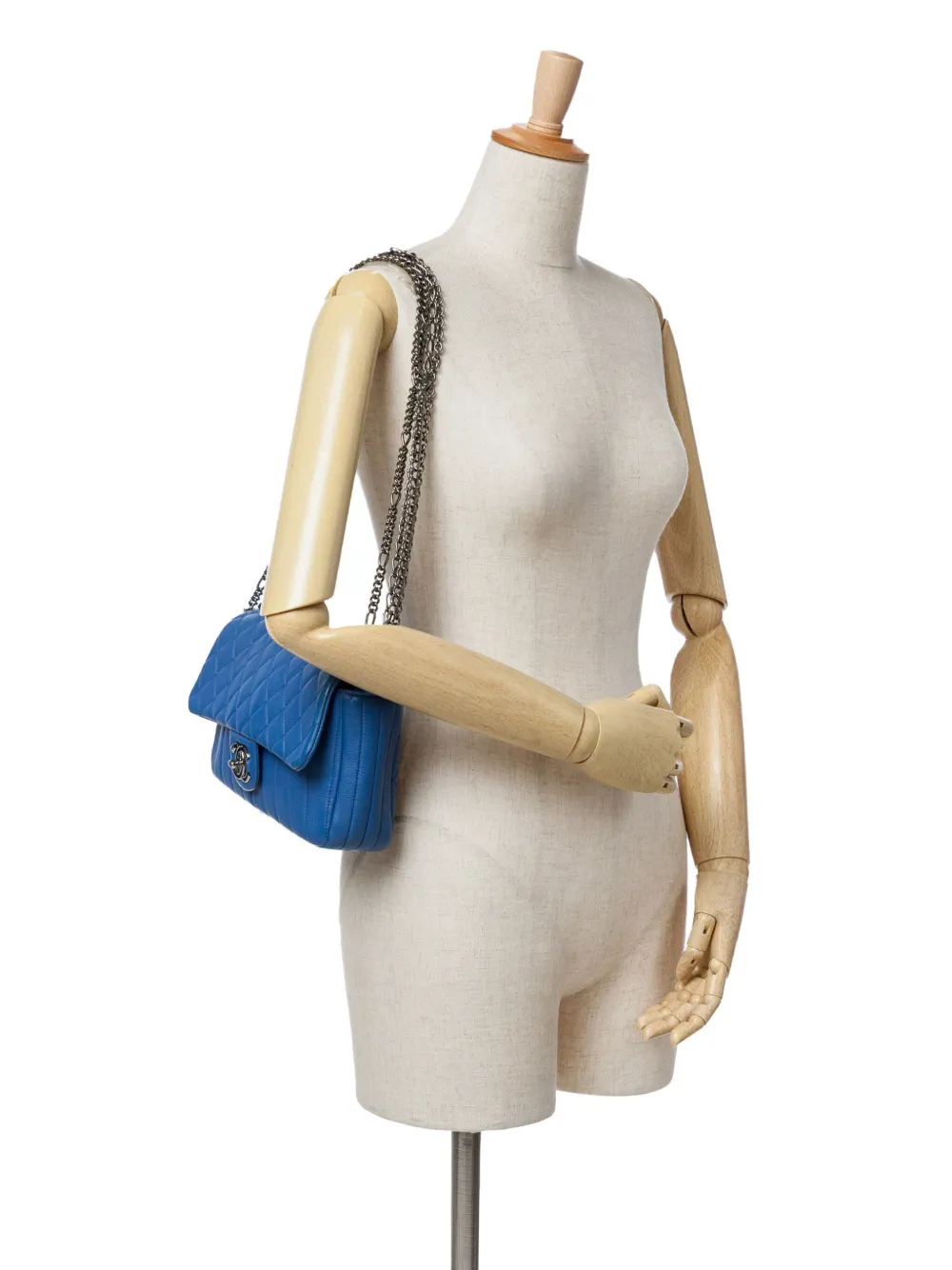 CHANEL Pre-Owned 2011 CC Quilted Calfskin Multi Chain Flap shoulder bag | Pre-Owned | Image 2