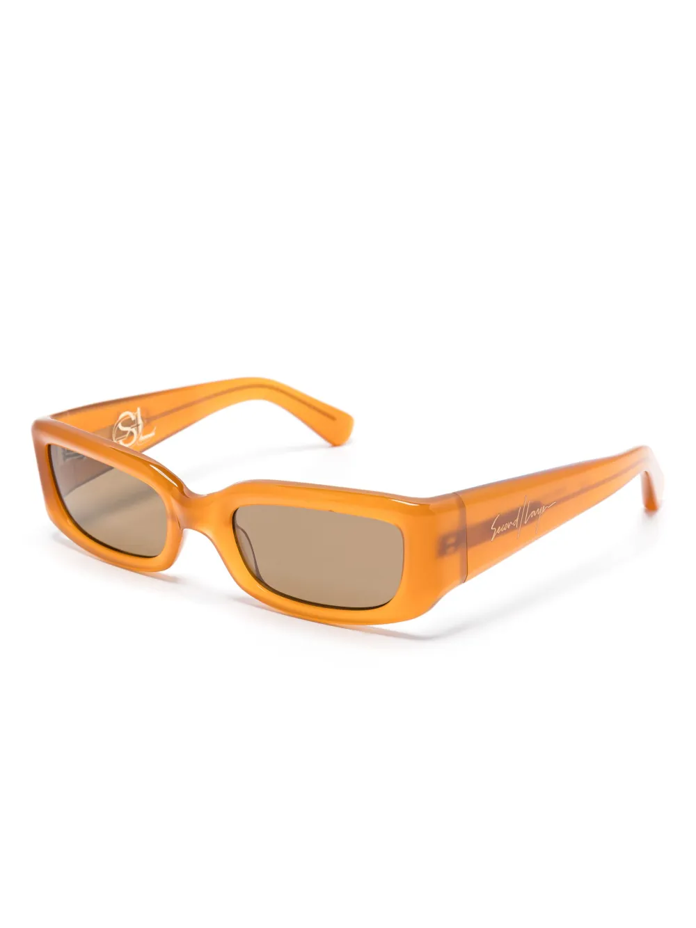 Second/Layer rectangle-frame sunglasses | Image 2