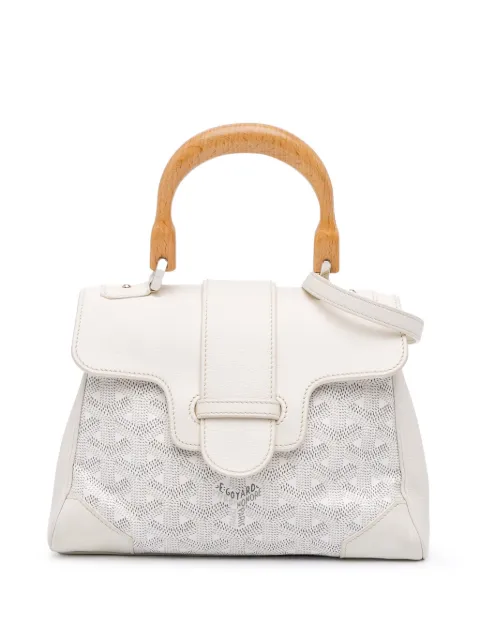Goyard Pre-Owned 2019 Mini Goyardine Saigon Souple satchel