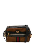Gucci Pre-Owned 2016-2024 Mini Suede Ophidia crossbody bag - Black