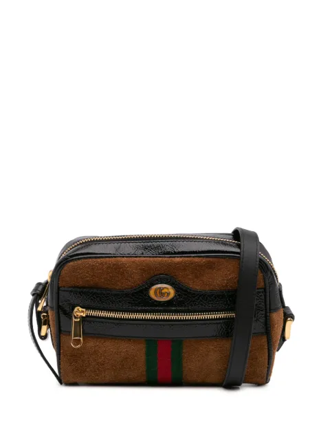 Gucci Pre-Owned 2016-2024 Mini Suede Ophidia crossbody bag