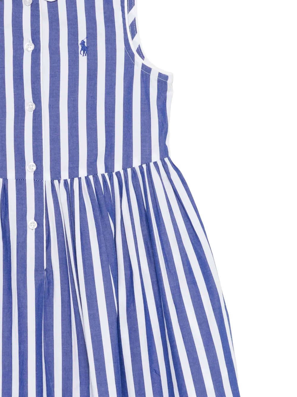 POLO RALPH LAUREN KIDS Katoenen jurk Blauw