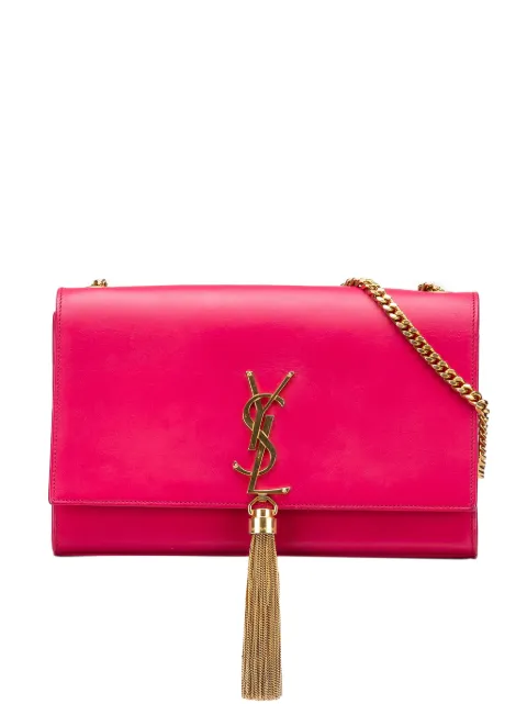 Saint Laurent Pre-Owned 2014 Medium Smooth Calfskin Classic Monogram Kate Tassel crossbody bag