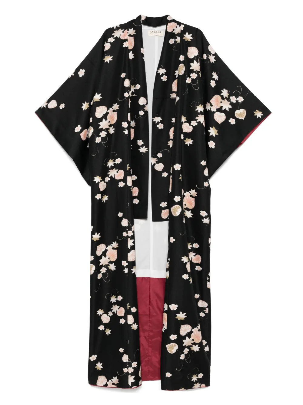 A.N.G.E.L.O. Vintage Cult 1990s floral-print coat | Black | Image 1