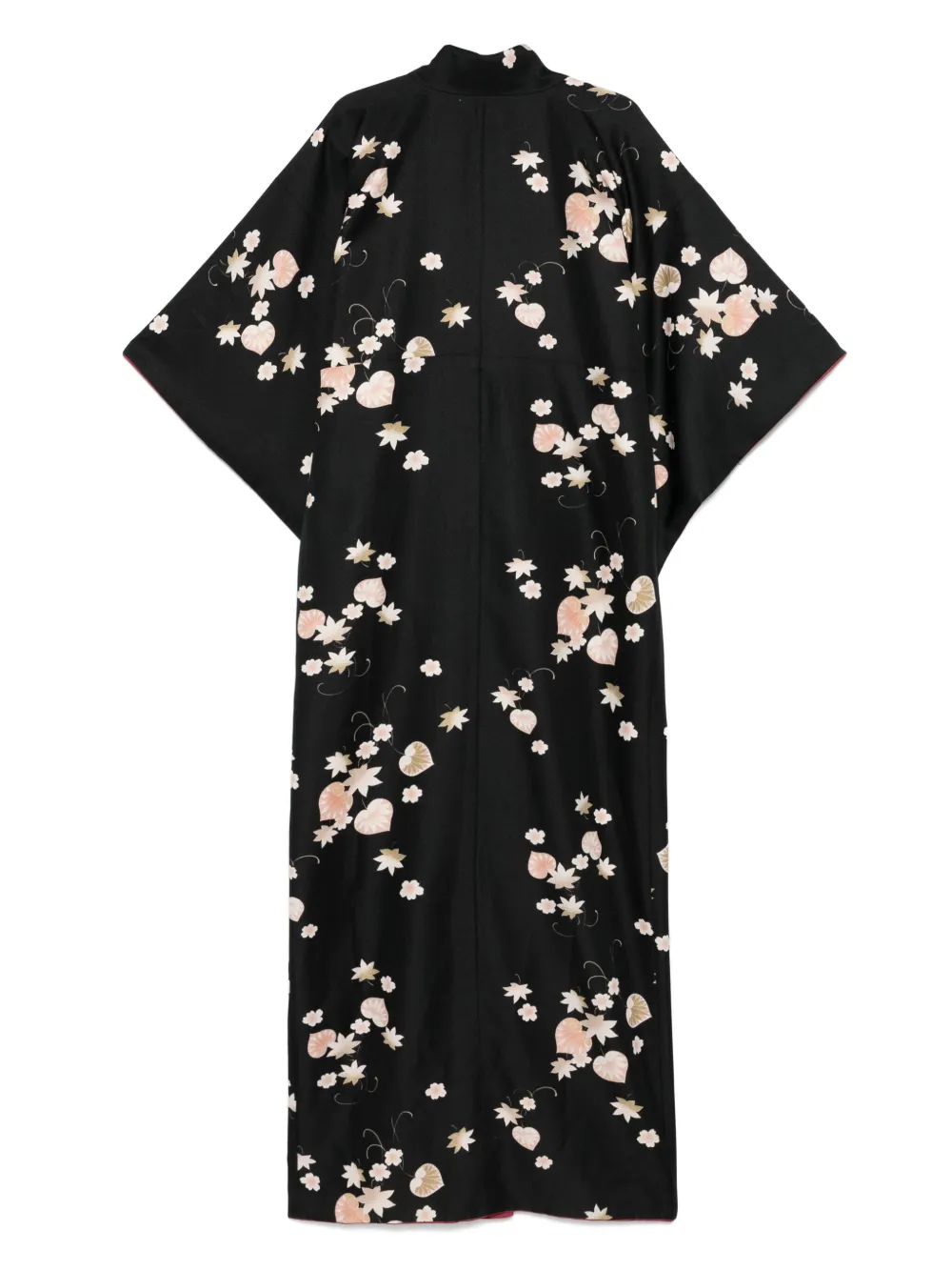 A.N.G.E.L.O. Vintage Cult 1990s jas met bloemenprint - Zwart