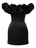 POST MERIDIEM Meringue mini dress - Black