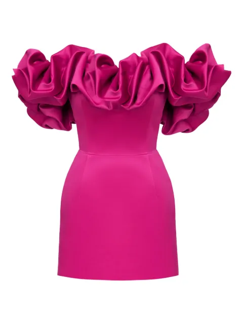 POST MERIDIEM Meringue mini dress