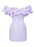 POST MERIDIEM Meringue mini dress - Purple