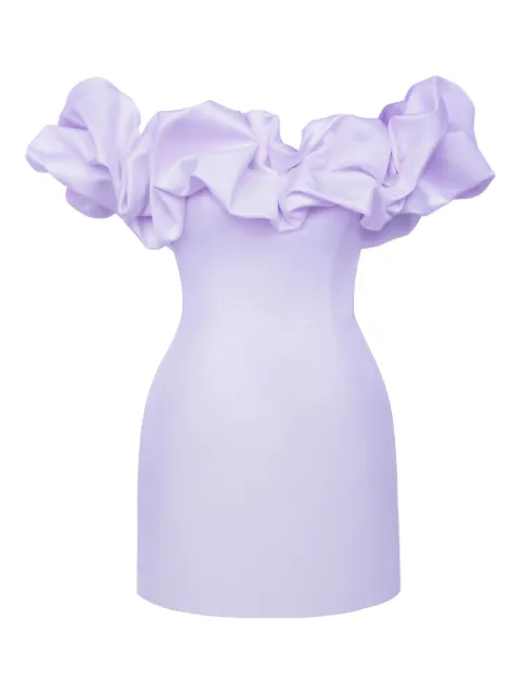 POST MERIDIEM Meringue mini dress