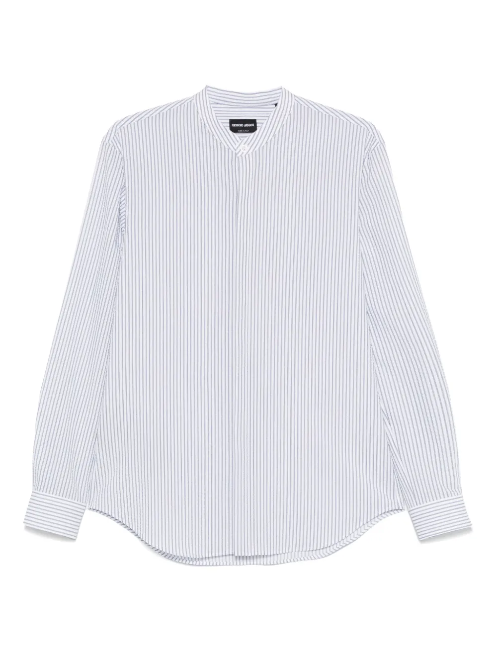 Giorgio Armani camisa con rayas estampadas | azul | Image 1