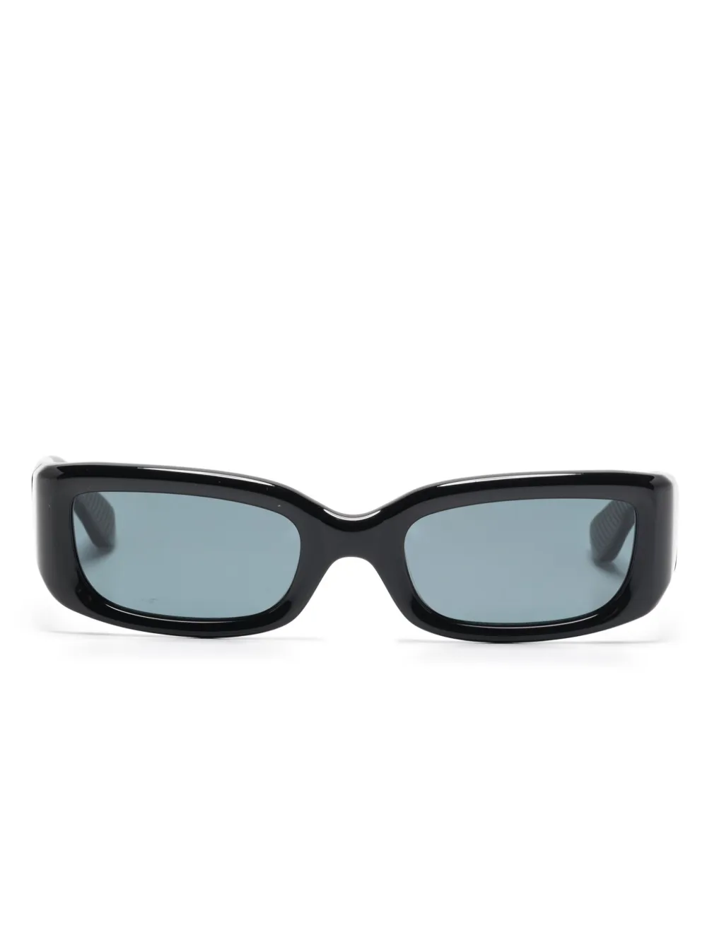 Second/Layer rectangle-frame sunglasses | Black | Image 1