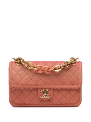 CHANEL Pre-Owned 2021-2026 マトラッセ ラムスキン 19 クラッチ