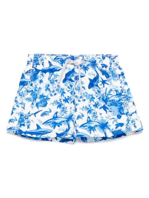 MC2 Saint Barth Kids graphic-print swim shorts 