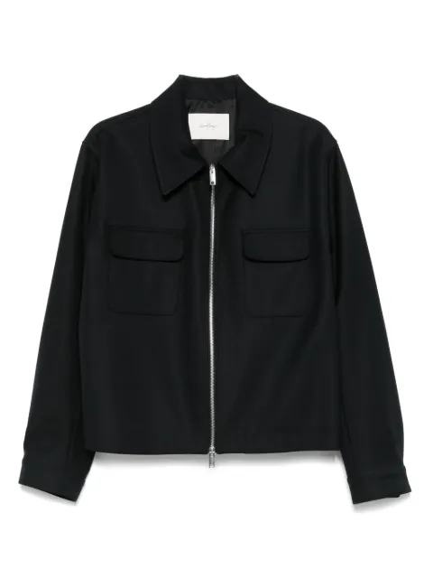 Second/Layer zip-up bomber jacket