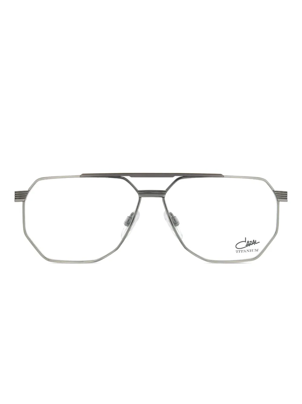 Cazal Geometric Frame Glasses In Gray