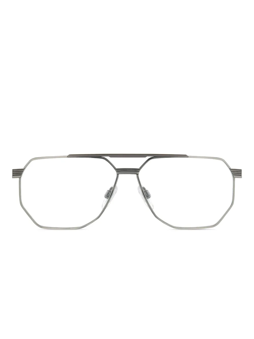 Cazal lunettes de vue à monture géométrique | argent | Image 1