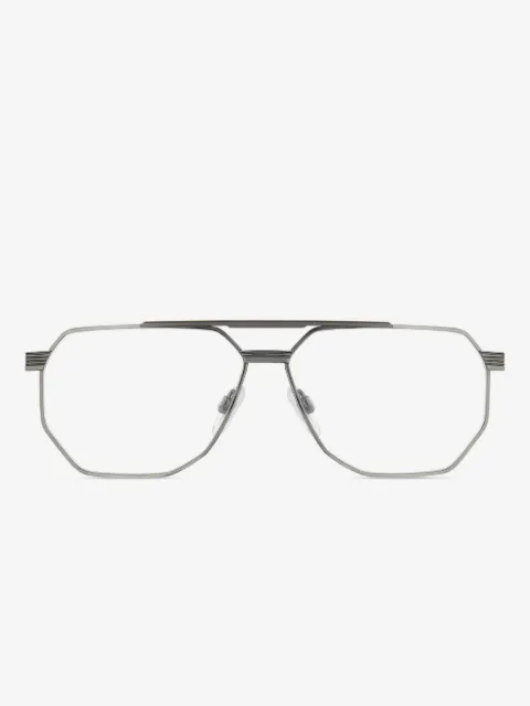 Cazal geometric frame glasses