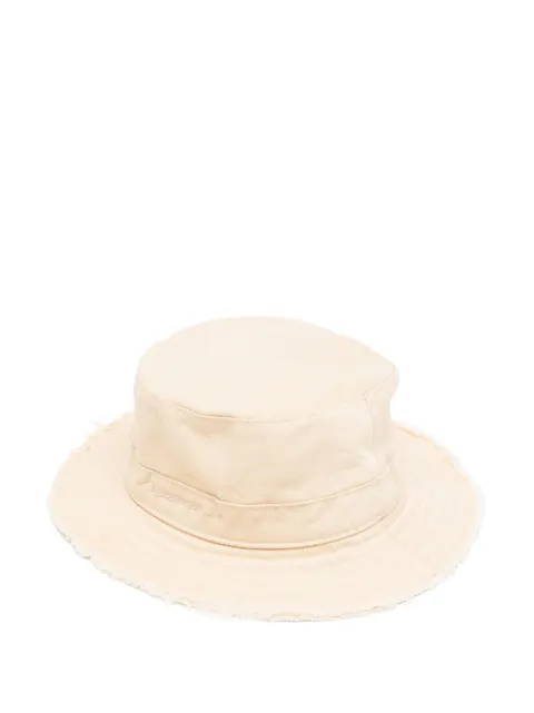 JACQUEMUS L'ENFANT logo-embroidered hat