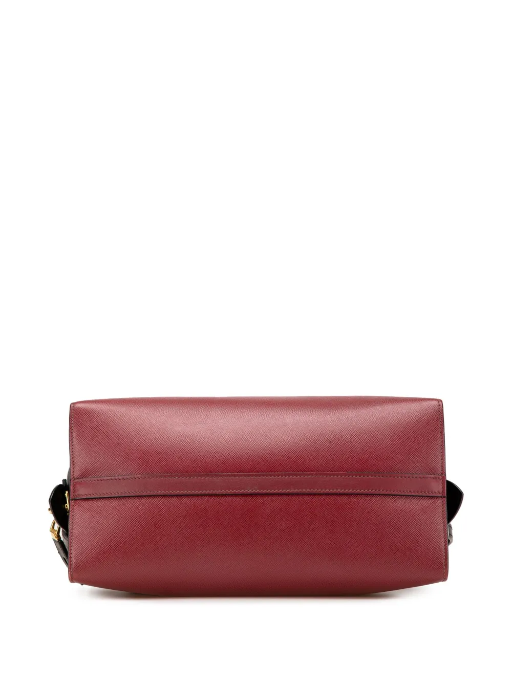 Pre-owned Prada 2010-2024 Saffiano And City Calf Esplanade Satchel