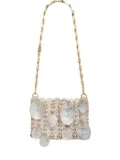 Rabanne nano 1969 shoulder bag - Neutrals