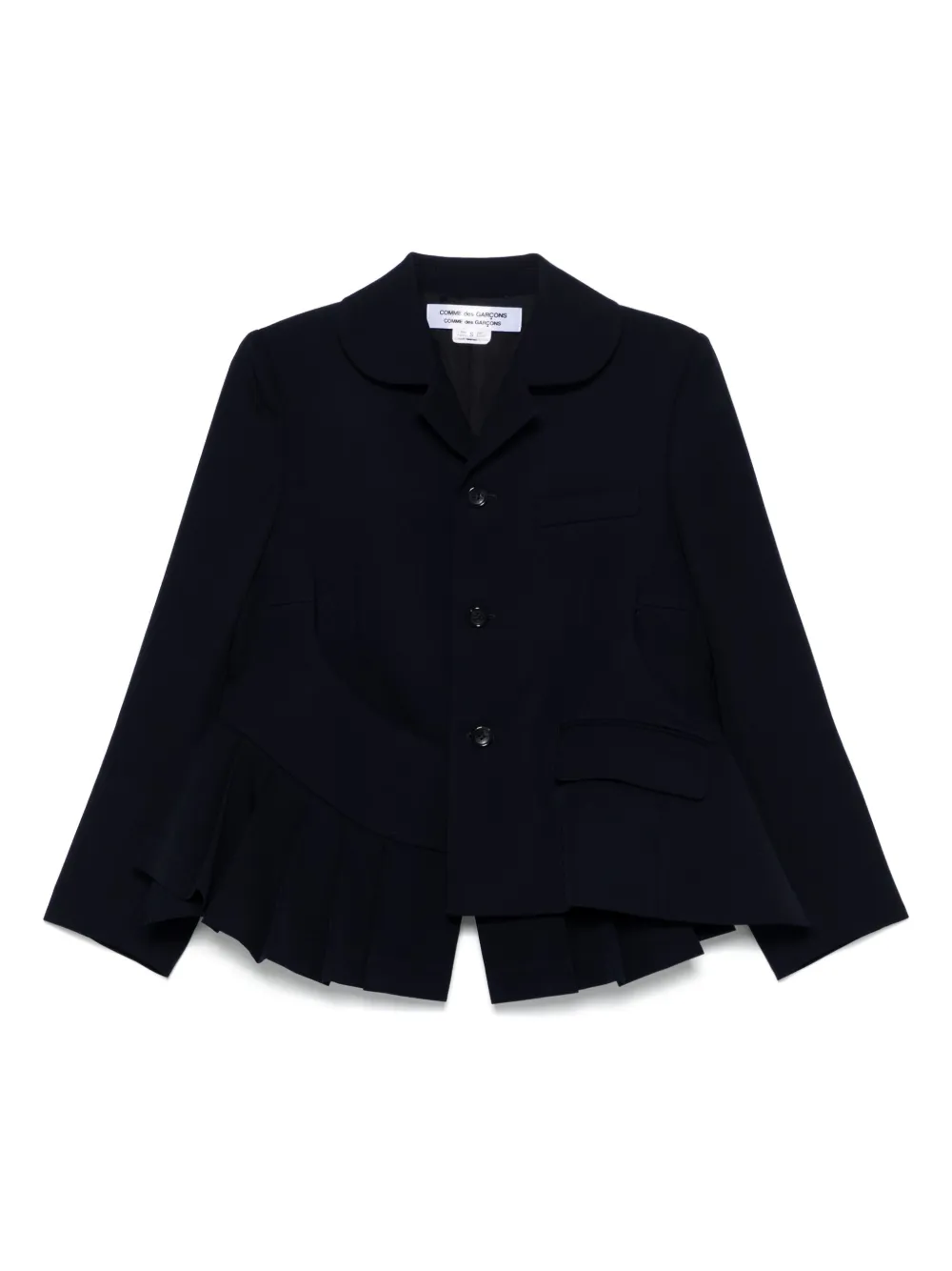 COMME DES GARÇONS SINGLE-BREASTED BLAZER