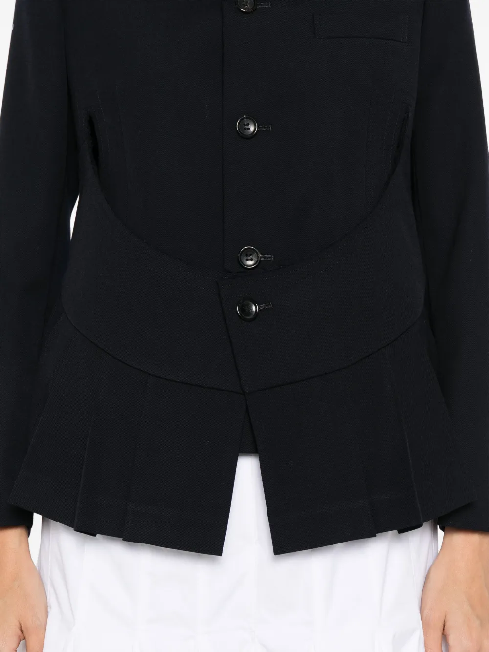 COMME DES GARÇONS SINGLE-BREASTED BLAZER
