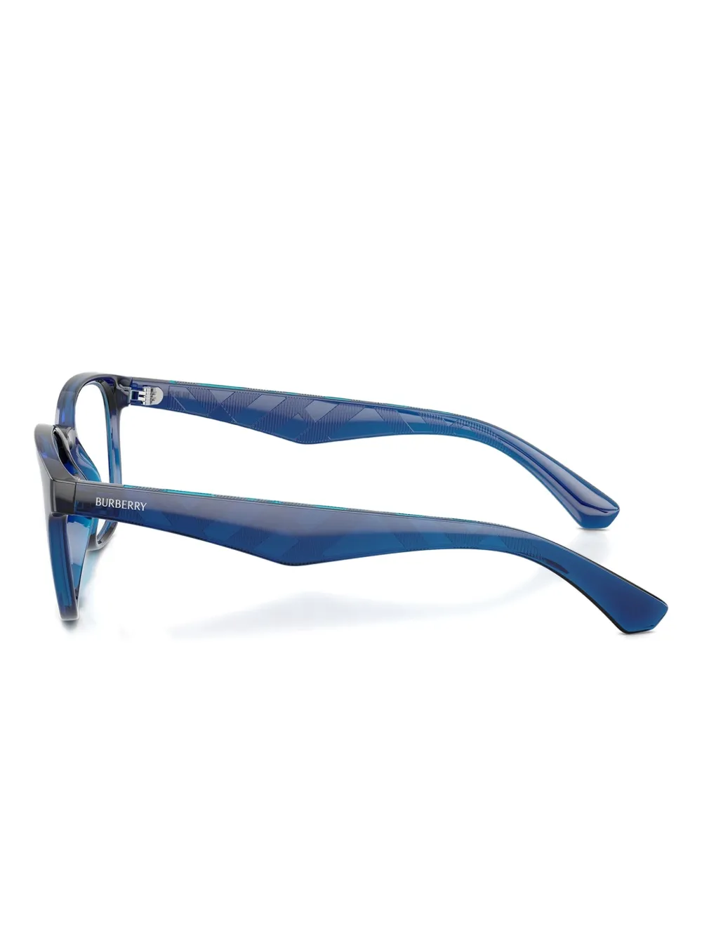 Burberry Eyewear Bril met vierkant montuur Blauw