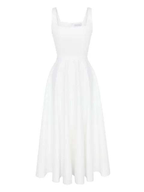 POST MERIDIEM decorated-bodice midi dress