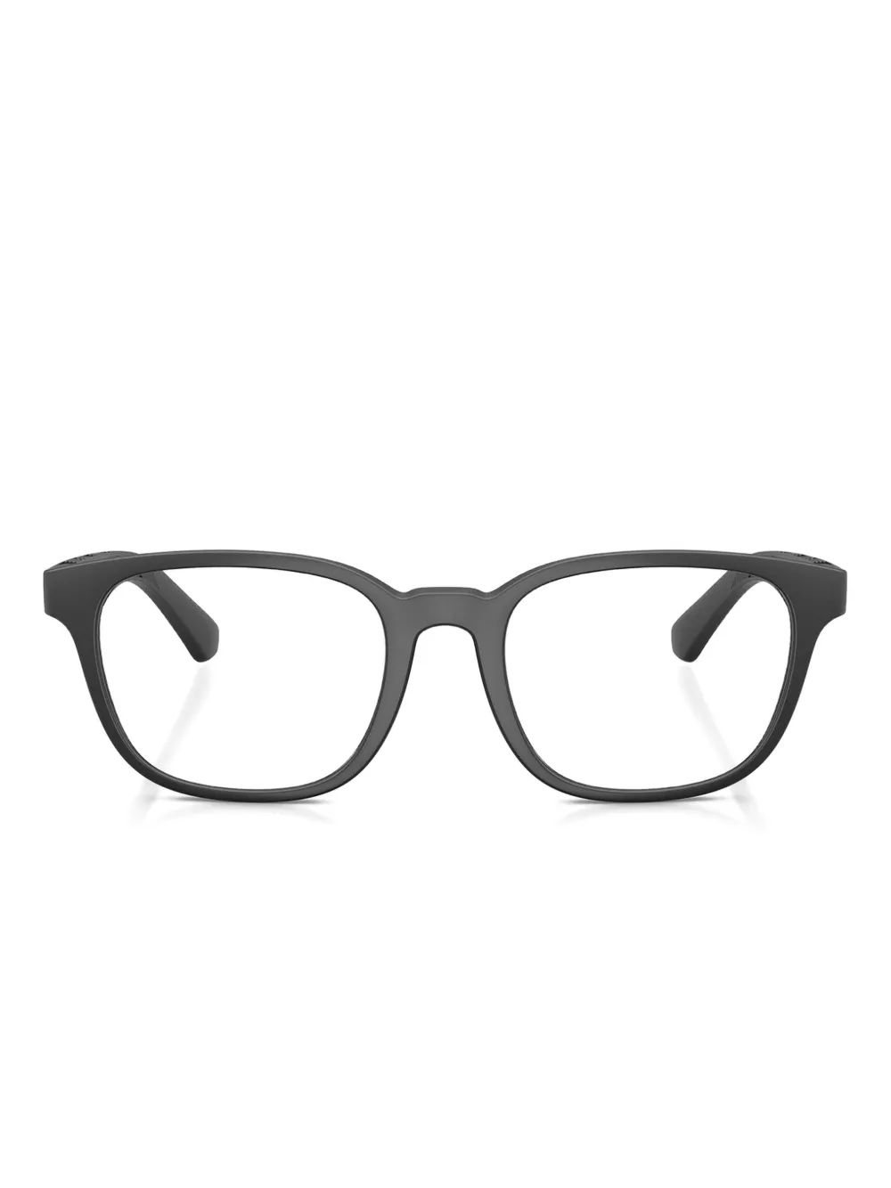 Burberry Eyewear check-pattern square frames | Black | Image 1