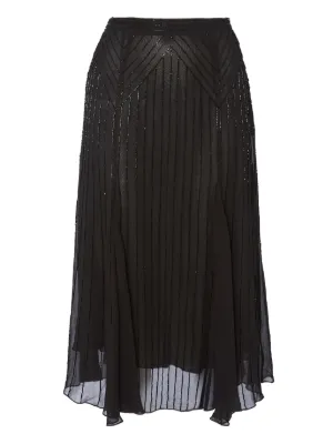 Alchemy x Lia Aram Tulle Maxi Skirt | Black | FARFETCH