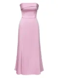 POST MERIDIEM wrap midi dress - Pink
