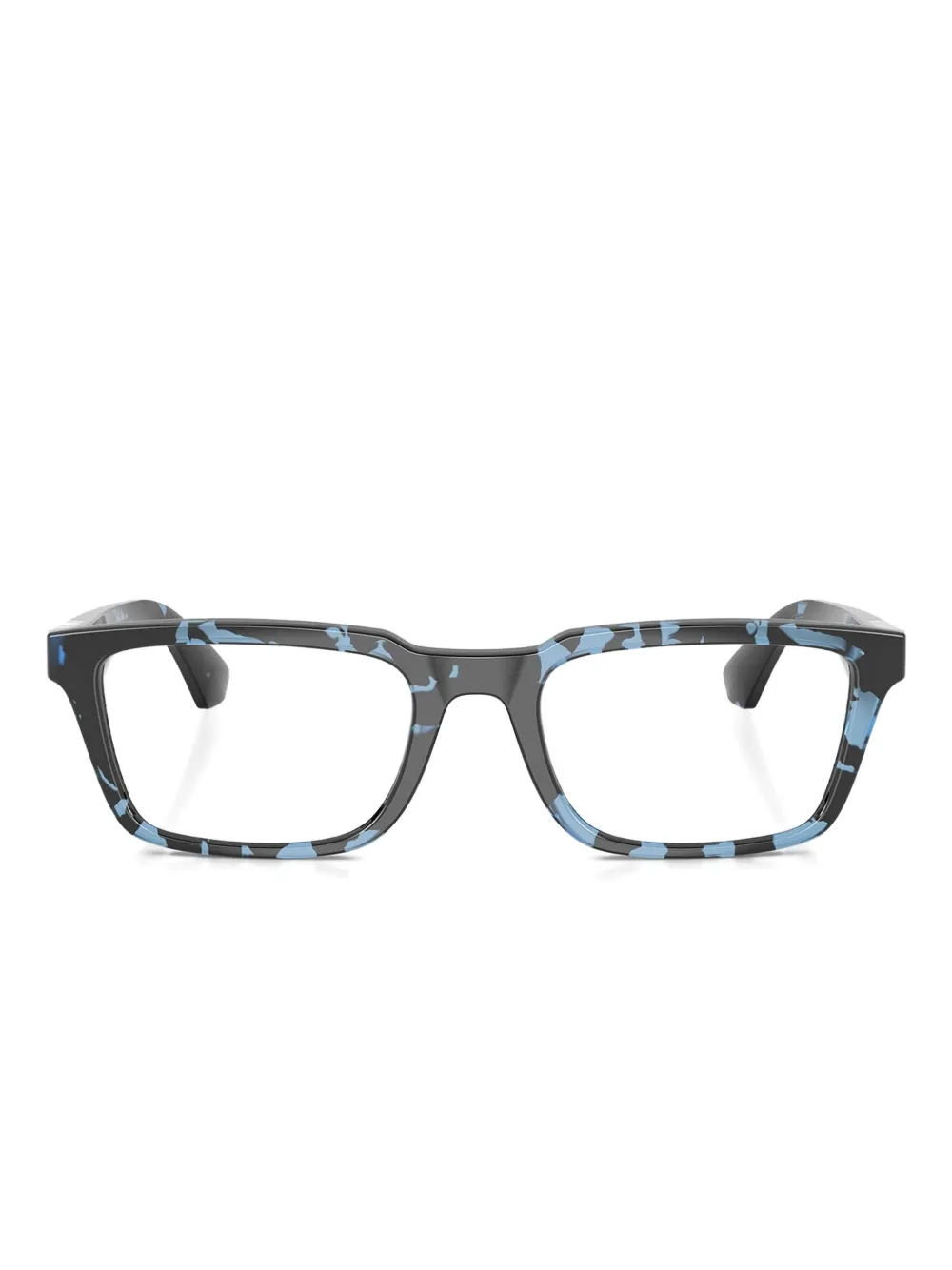 Burberry Eyewear tortoiseshell rectangle glasses | Blue | Image 1