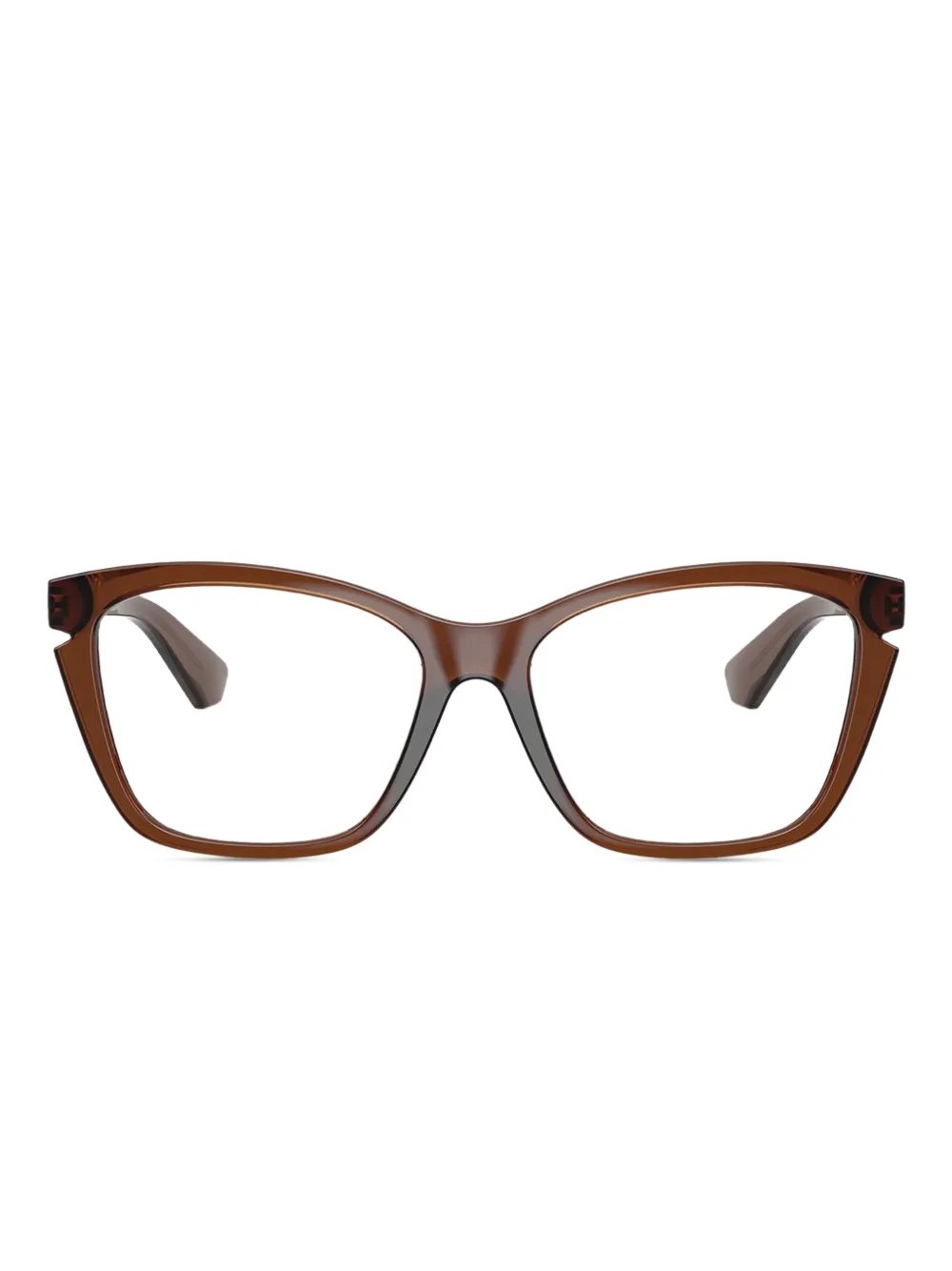 Burberry Eyewear Occhiali con montatura geometrica - Marrone
