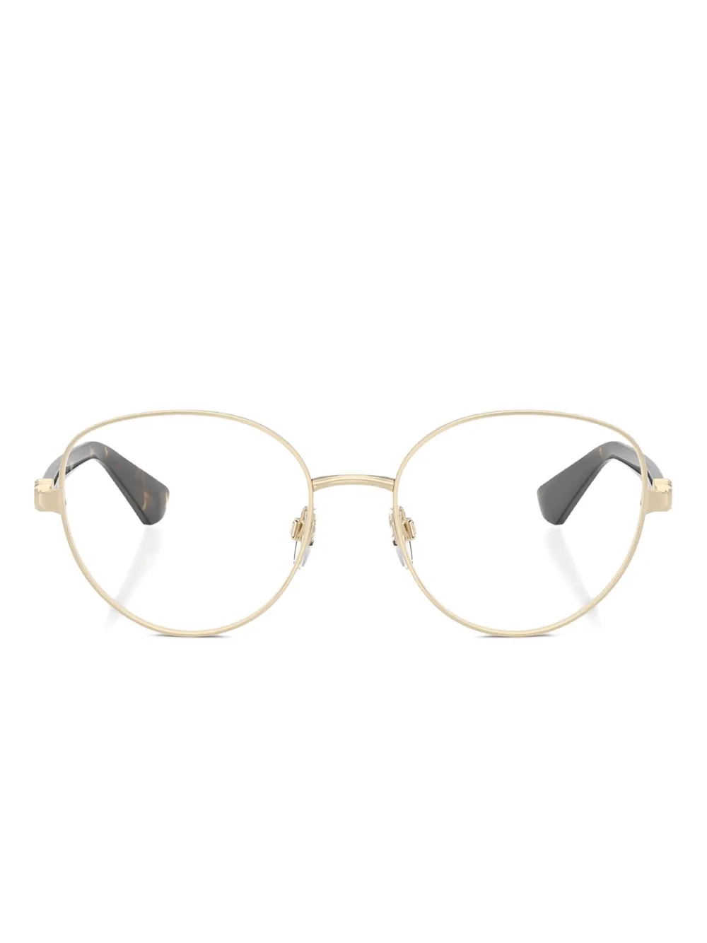 Burberry Eyewear Occhiali ovali - Oro