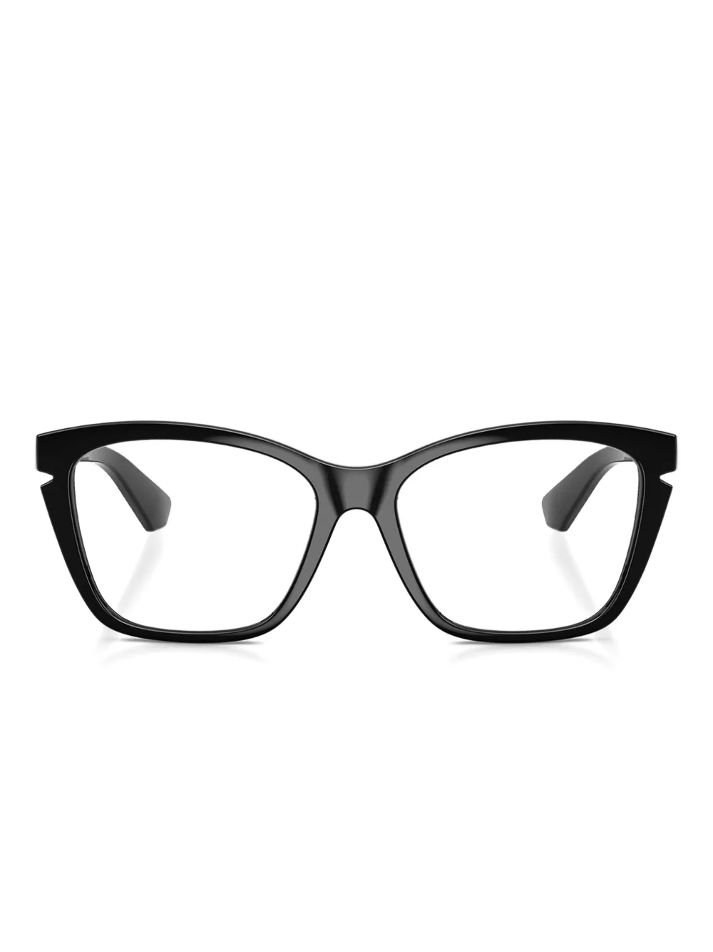 Burberry Eyewear metal-detail cat-eye glasses | Black | Image 1