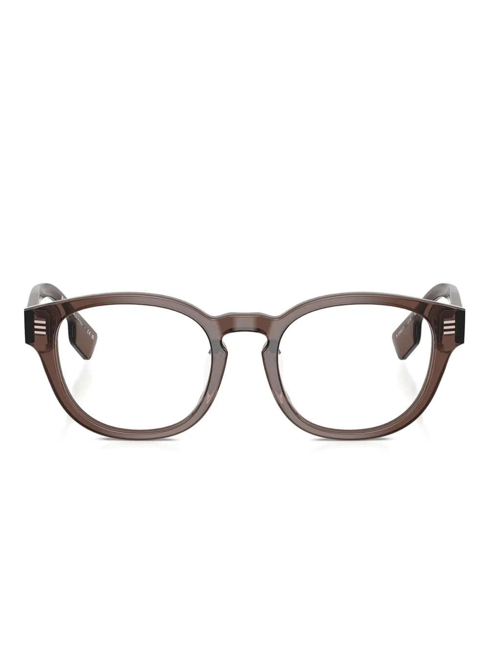 Burberry Eyewear Occhiali tondi - Marrone