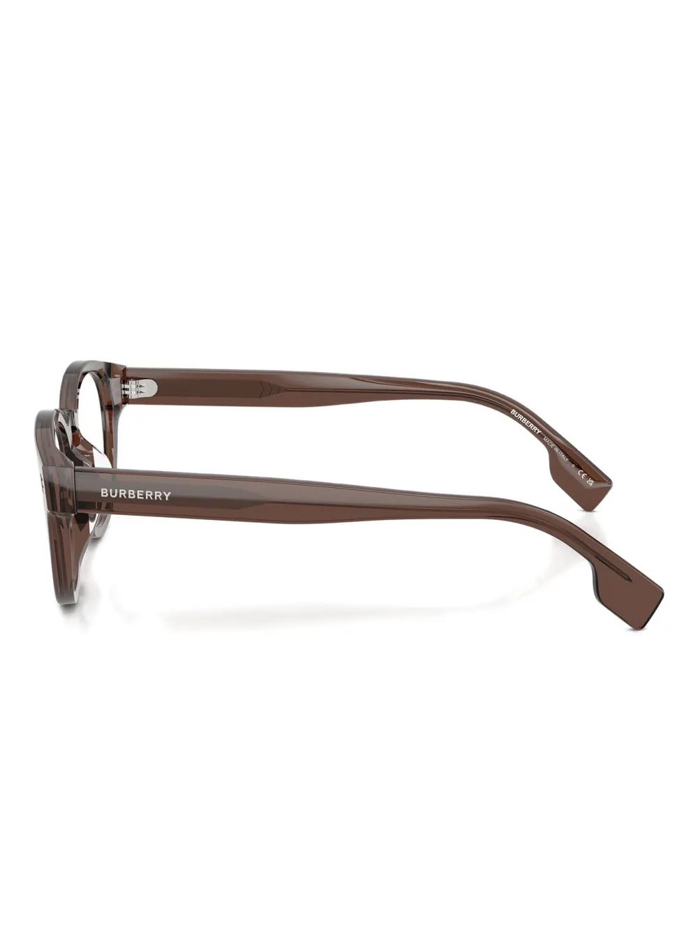 Burberry Eyewear Bril met rond montuur Bruin